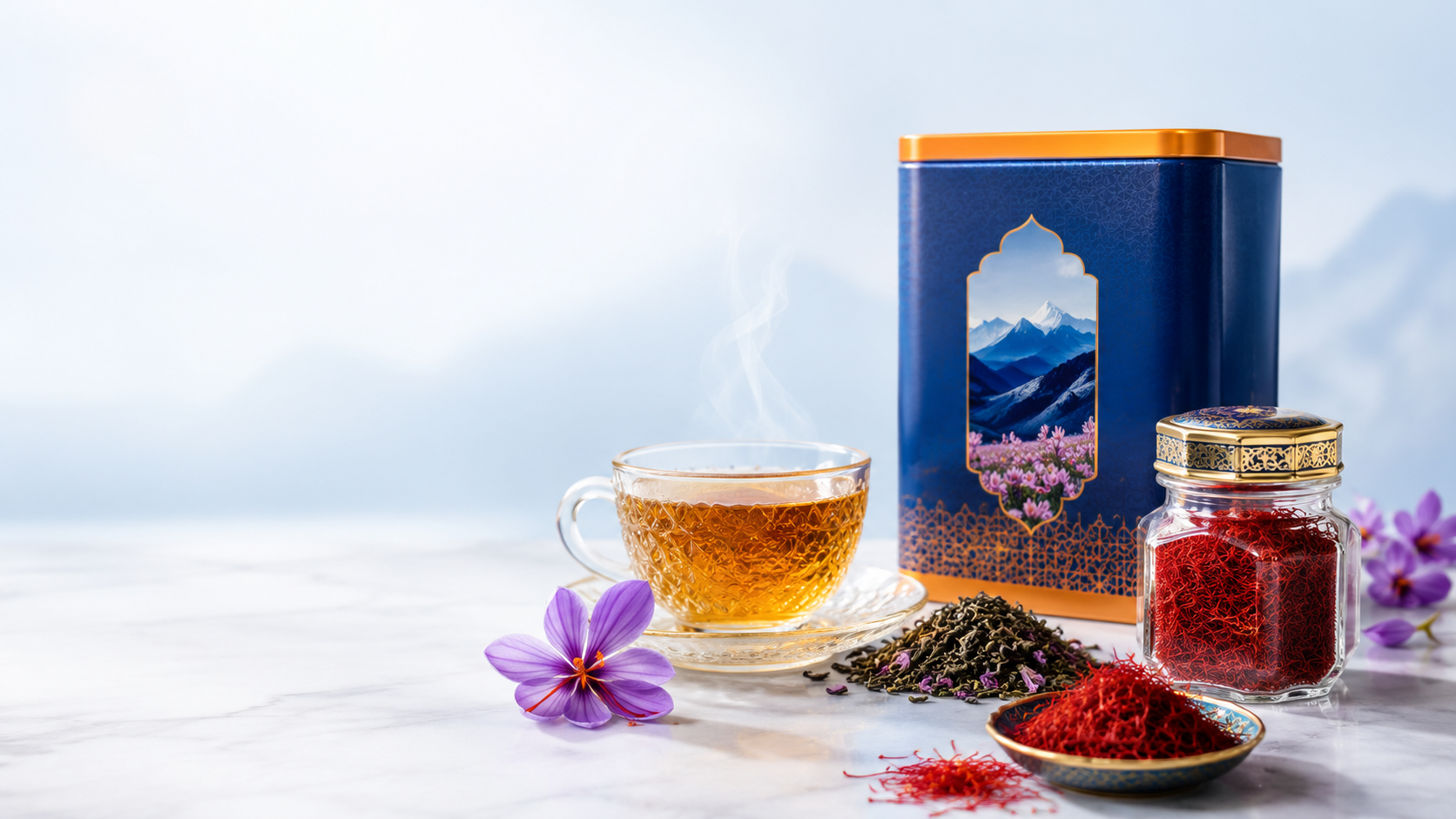 Premium tea and authentic Afghan saffron from Bakhtar Store